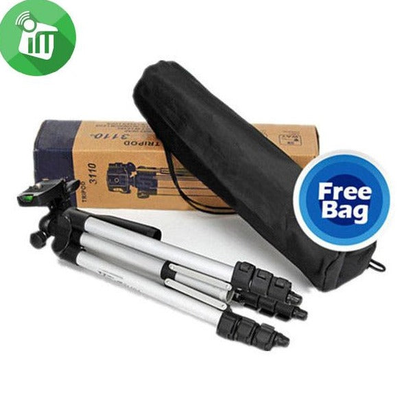 Tripod 3110 Light Weight Portable Aluminium - Silver