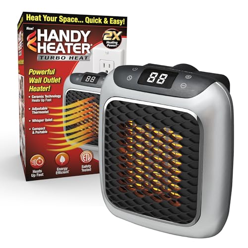 800w Wall-Outlet Electric Heater