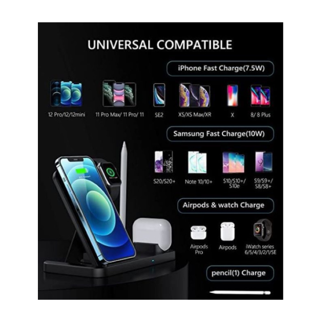 4-in-1 Wireless Fast Charger