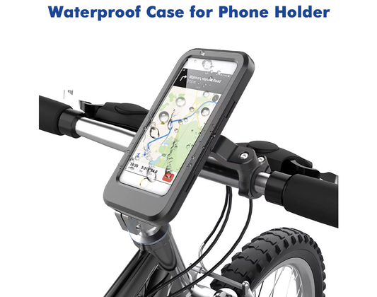 Adjustable Waterproof Case for Phone Holder – Black