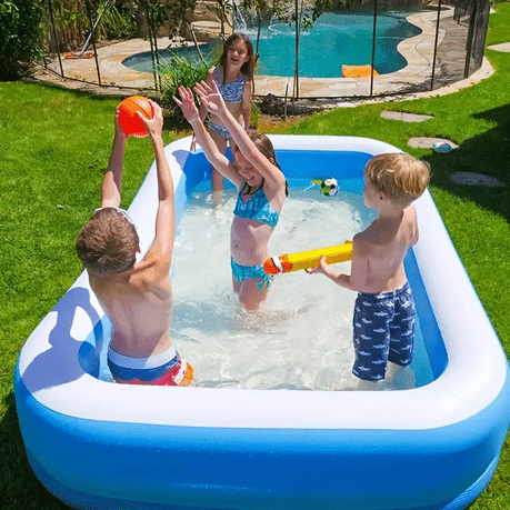 450L Rectangular Family Pool