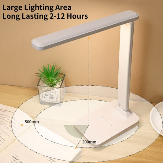 Wireless Desk Lamp with Adjustable Head